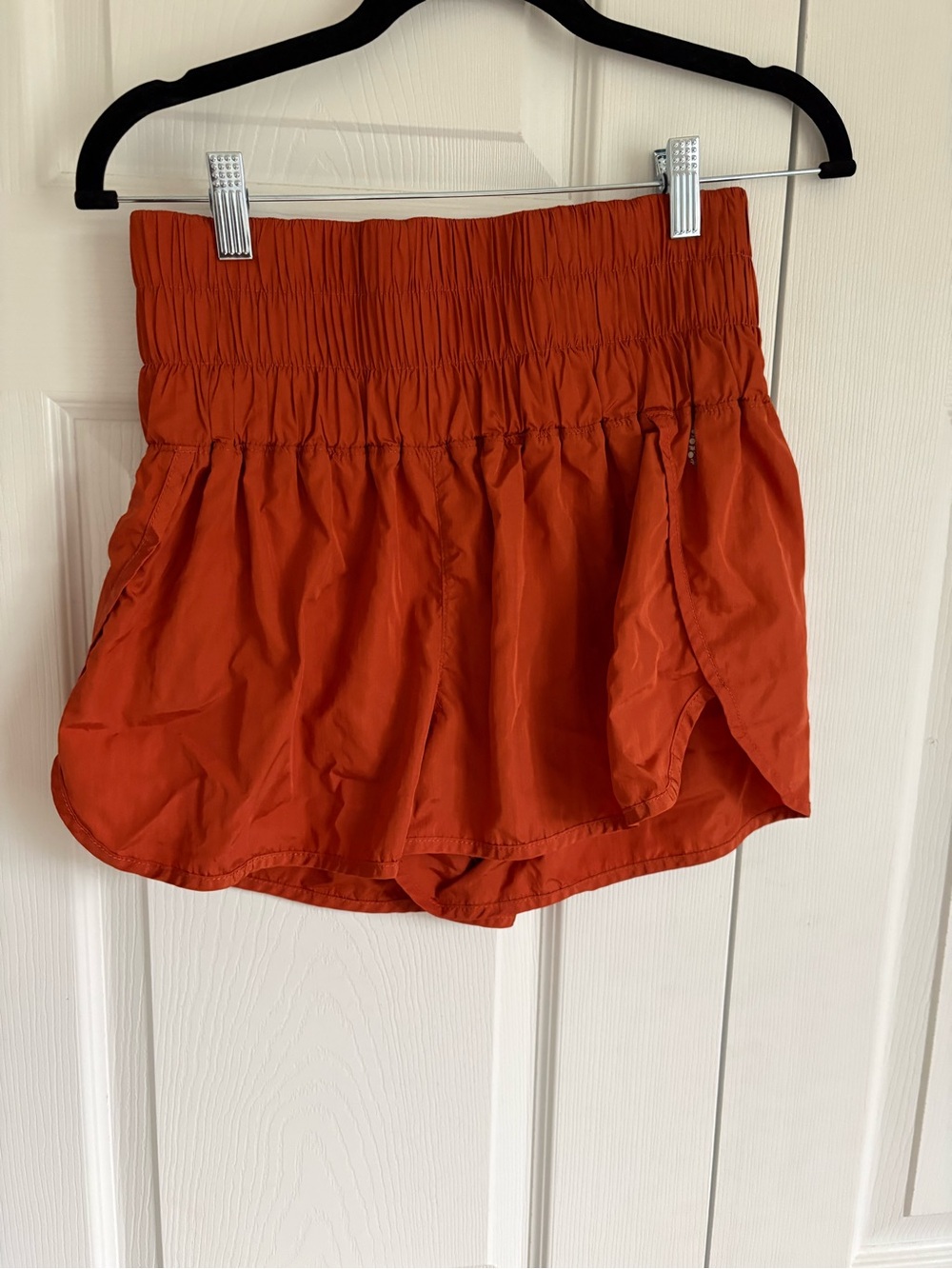 FP Movement by Free People Rust Orange Athletic Shorts (Medium)